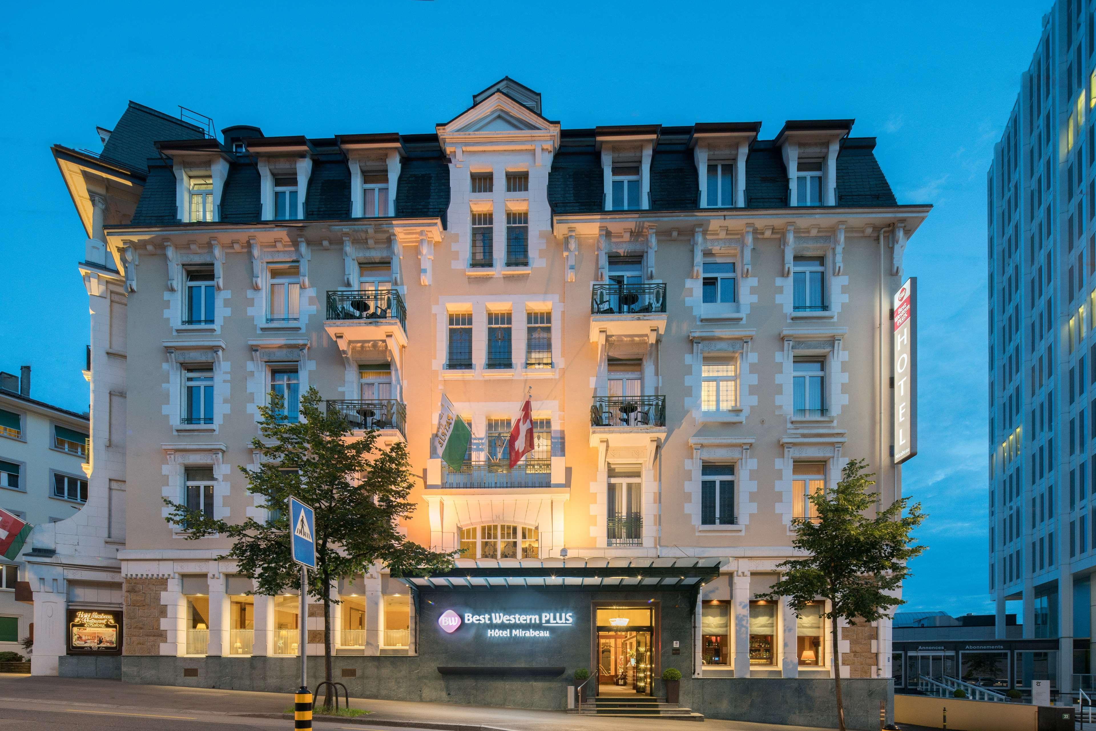 Hotel Mirabeau, BW Signature Collection, Lausanne Exterior photo